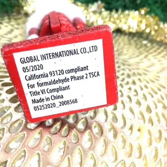 Nutcracker Wooden Sparkle Set of Five Holiday Christmas Ornaments - Picture 10 of 14